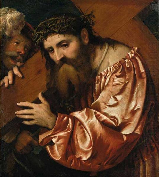 Girolamo Romanino Girolamo Romanino Christ Carrying the Cross china oil painting image